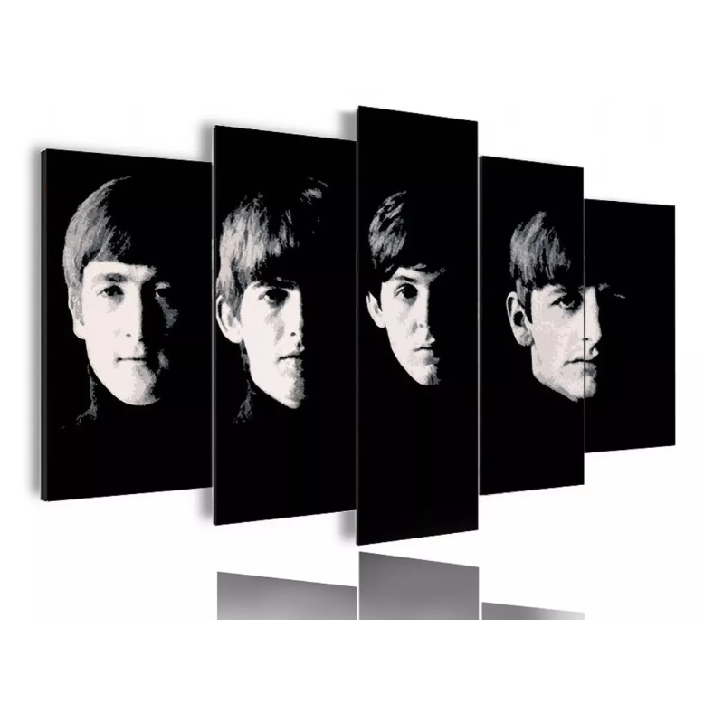 Quadro decorativo Beatles banda de rock clássicos lendas | Shopee Brasil