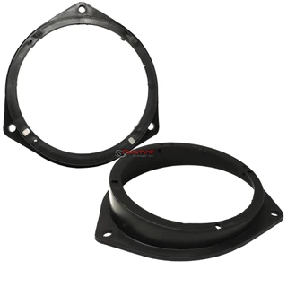 Par de aro adaptador para alto-falante automotivo Novo Palio Astra Zafira Punto Vectra Montana porta traseira
