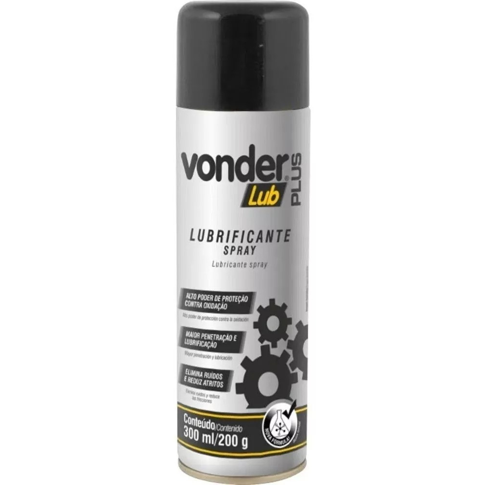 Lubrificante Spray Para Peças Lub Plus 300ml - Vonder