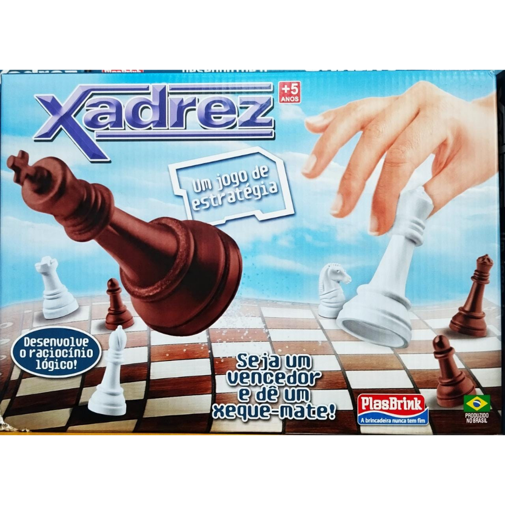 Jogo De Tabulero Xadrez Plasbrink