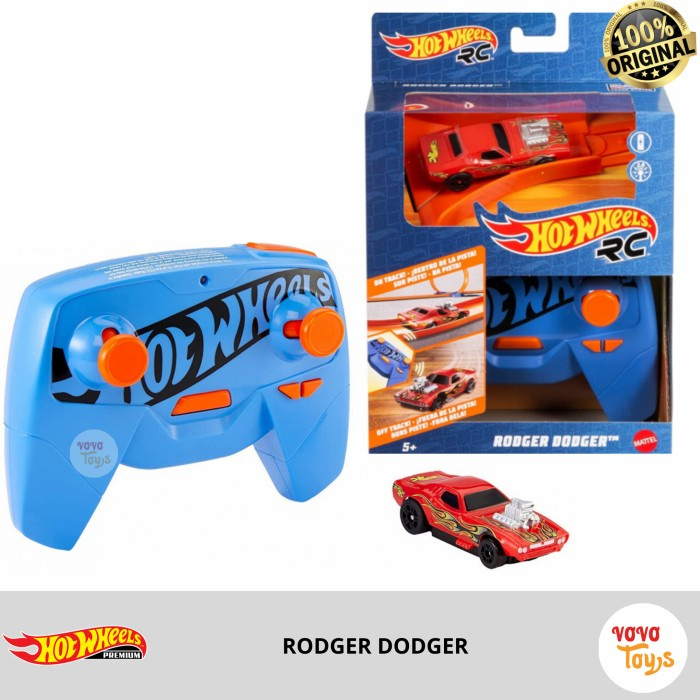 Hot Wheels Carrinho de Controle Remoto Dodger Dodger 