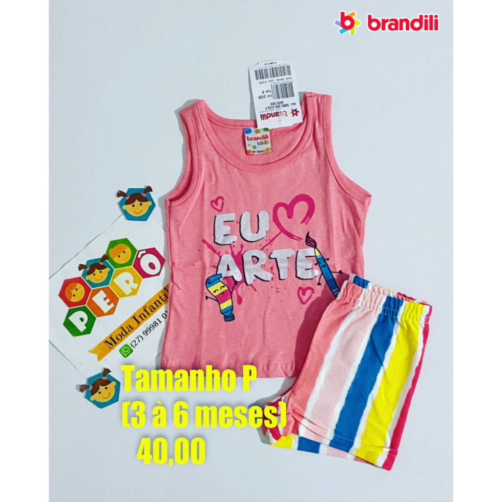 Roupas brandili direto da hot sale fabrica