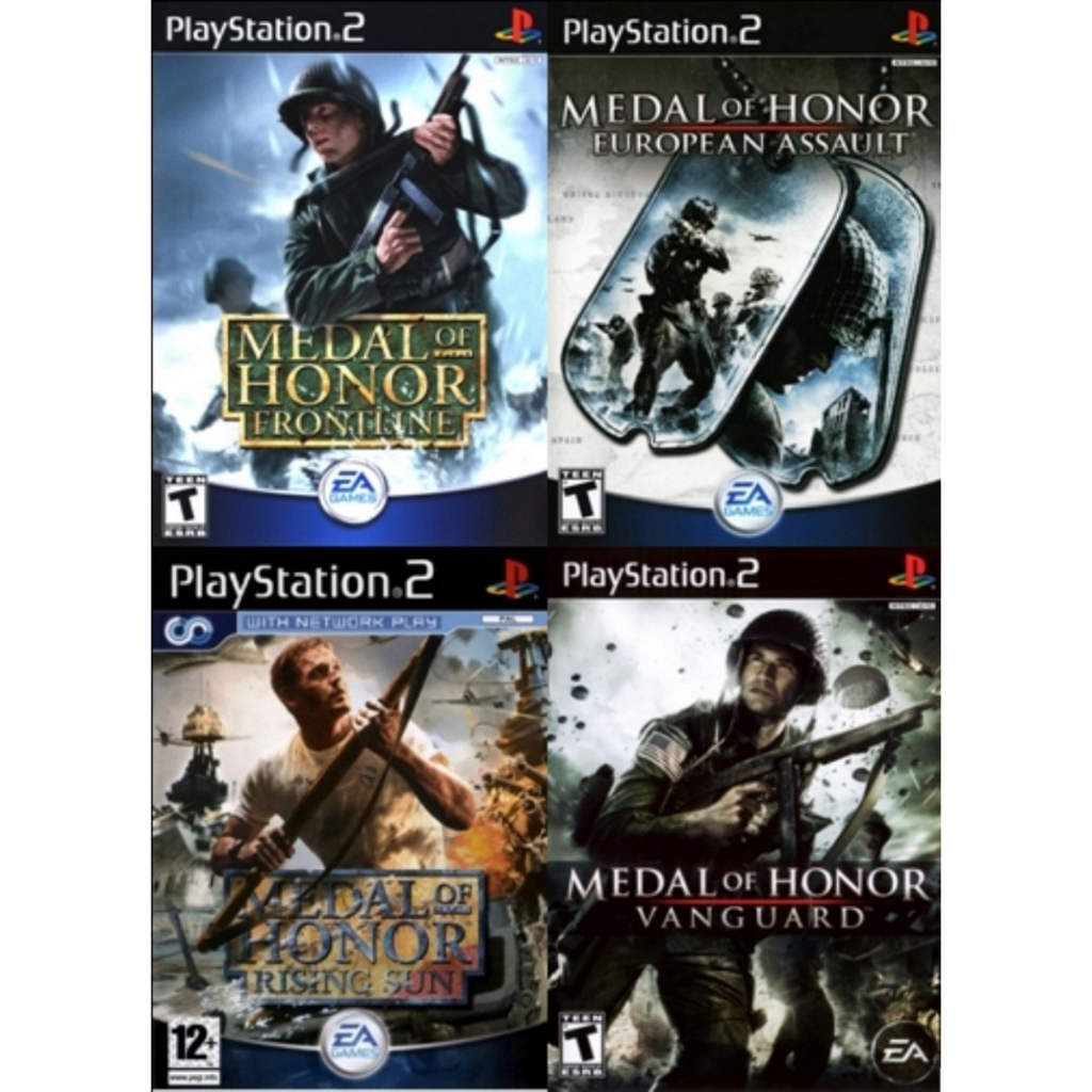 Lot De 4 Jeux PS1 : Medal Of Honor, Dreams, South Park, Resident Evil - Très Bon état