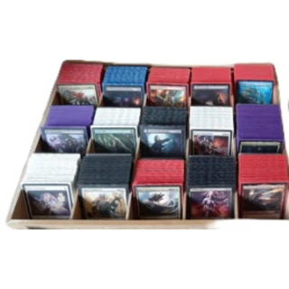 Caixa Organizadora P/ Cartas D Magic, + 100 Cartas Magic