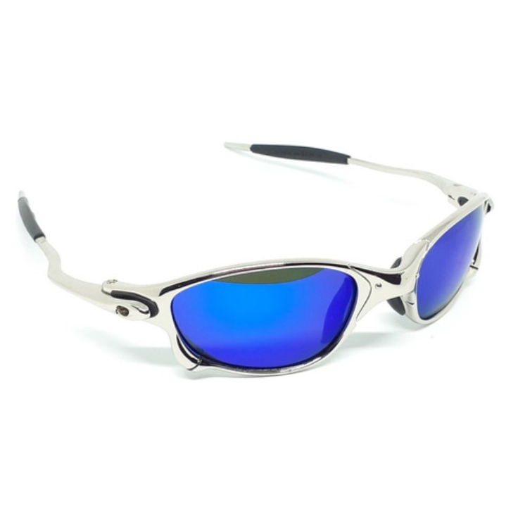 ÓCULOS DE SOL OAKLEY JULIET - LENTE ROXA PURPLE ARMAÇÃO CINZA oakley  78EA7E1