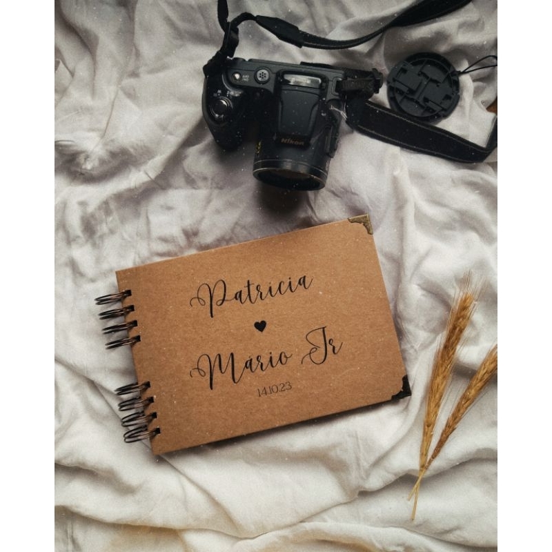 Livro de assinaturas - casamento