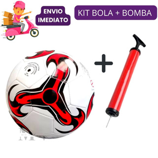 Kit 3 bolas de futebol campo ar livre brinquedo para criança jogar