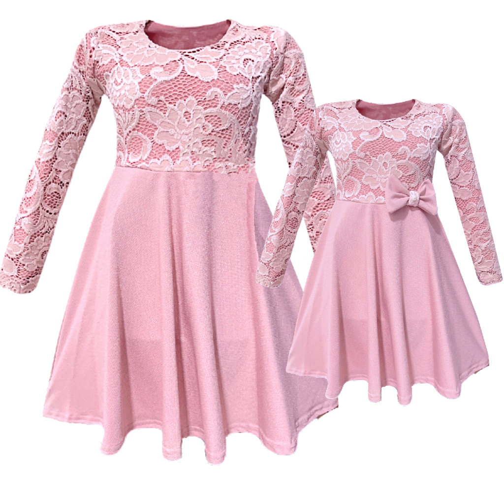 Vestido rodado mae e 2024 filha