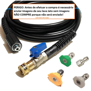 Bico Registro Engate Rápido 6mt Mangueira tekna intech machine residenciais