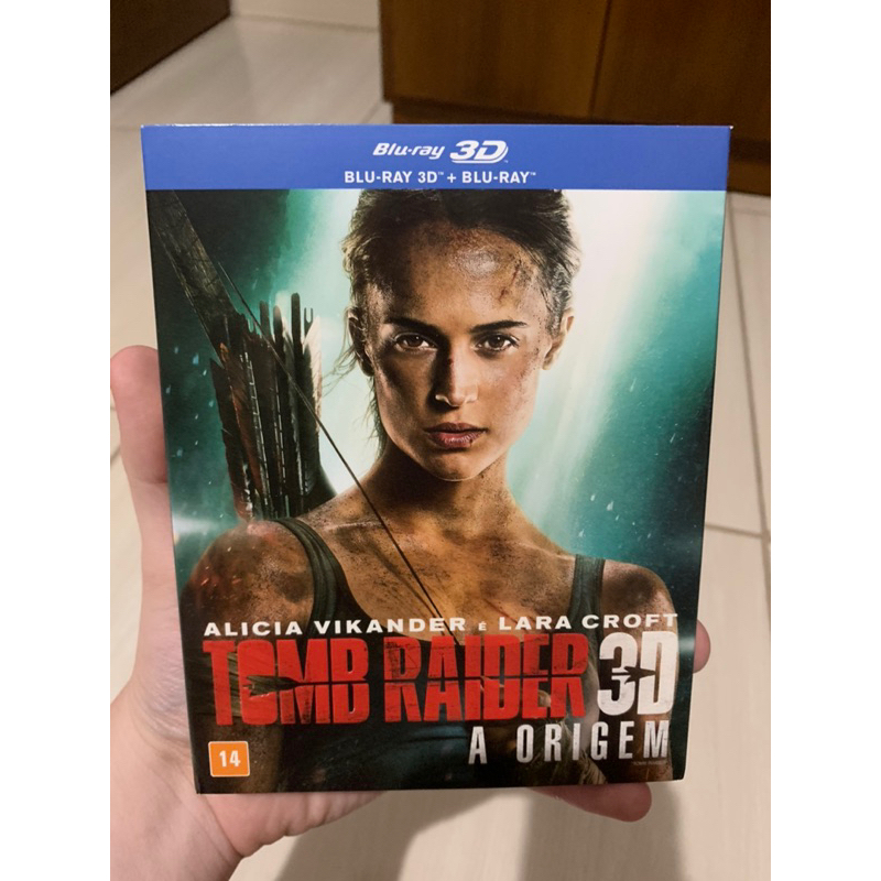Blu ray Tomb Raider A Origem (2D e 3D) | Shopee Brasil