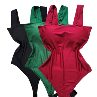 KIT 3 Body Alça Larga Confortável Tendencia Feminino Verão