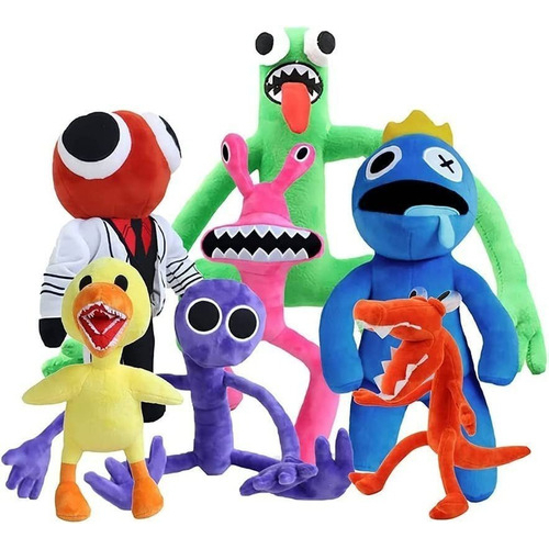 Jogo Rainbow Friends Plush Toy para Crianças, Capítulo 2, Ciano, Amarelo,  Azul, Cartoon Monstro, Presente de Pelúcia Macia, Novo Personagem -  AliExpress