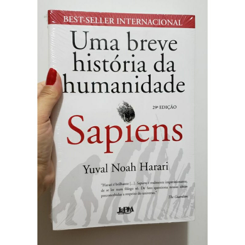 Livro Sapiens Uma Breve História Da Humanidade Yuval Noah Harari Shopee Brasil