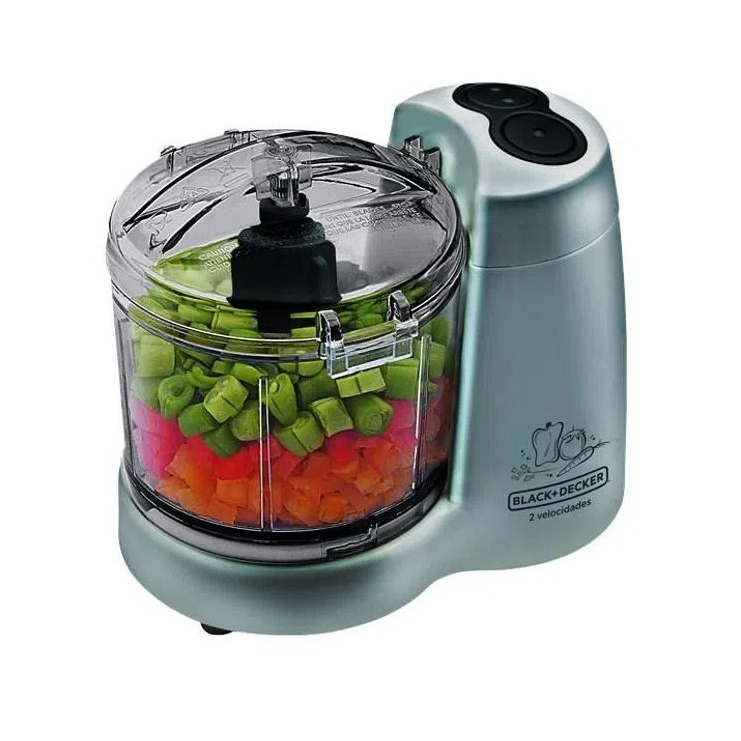 Mini Processador De Alimentos Black+Decker 220V Multiprocessador 350ML ...