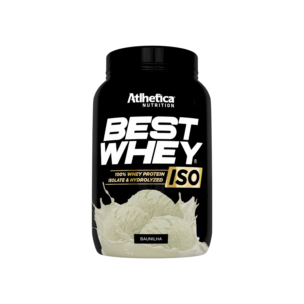 Best Whey Iso (900g) Baunilha Atlhetica Nutrition