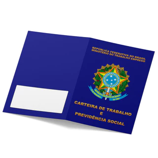 Carteira De Papel Do Trabalhador - 100 Unids
