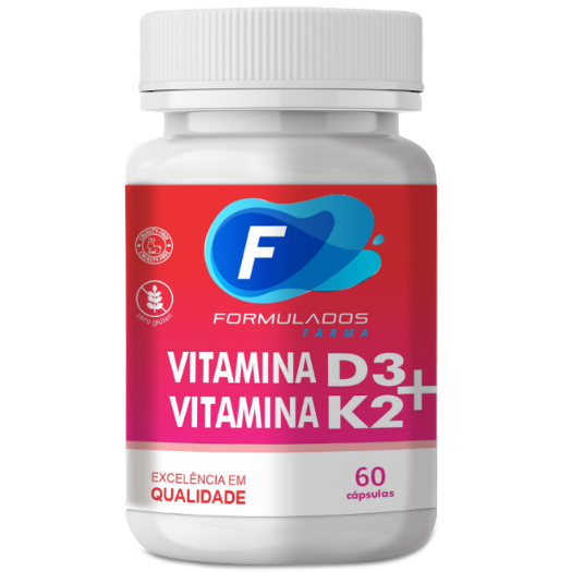 Vitamina D3 K2 MK7 | VEGAN | Vitamine di Marca dall'Europa | K2 >99