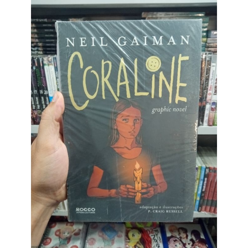 Coraline Graphic Novel Neil Gaiman Shopee Brasil