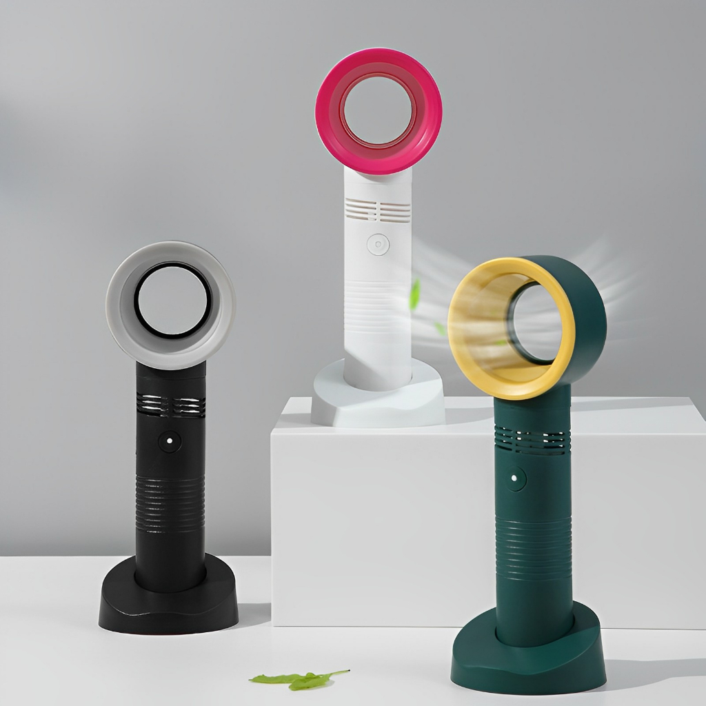 Ventilador Portátil Sem Hélice Recarregável Para Secagem de Cílios