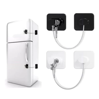 Kit Trava de Porta de Armário Tranca Cadeado Segurança Do Bebê Geladeira Freezer Gaveta Janela Porta Com Chave em Oferta na Shopee