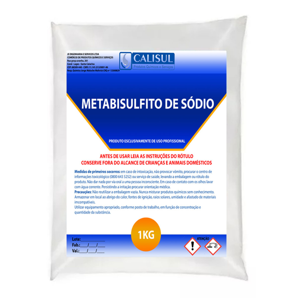 Metabisulfito de Sódio - 1kg | Shopee Brasil