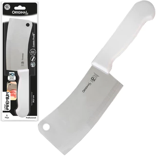 Cutelo Machadinha Profissional Aço Inoxidável Açougueiro Ótimo Corte 15cm