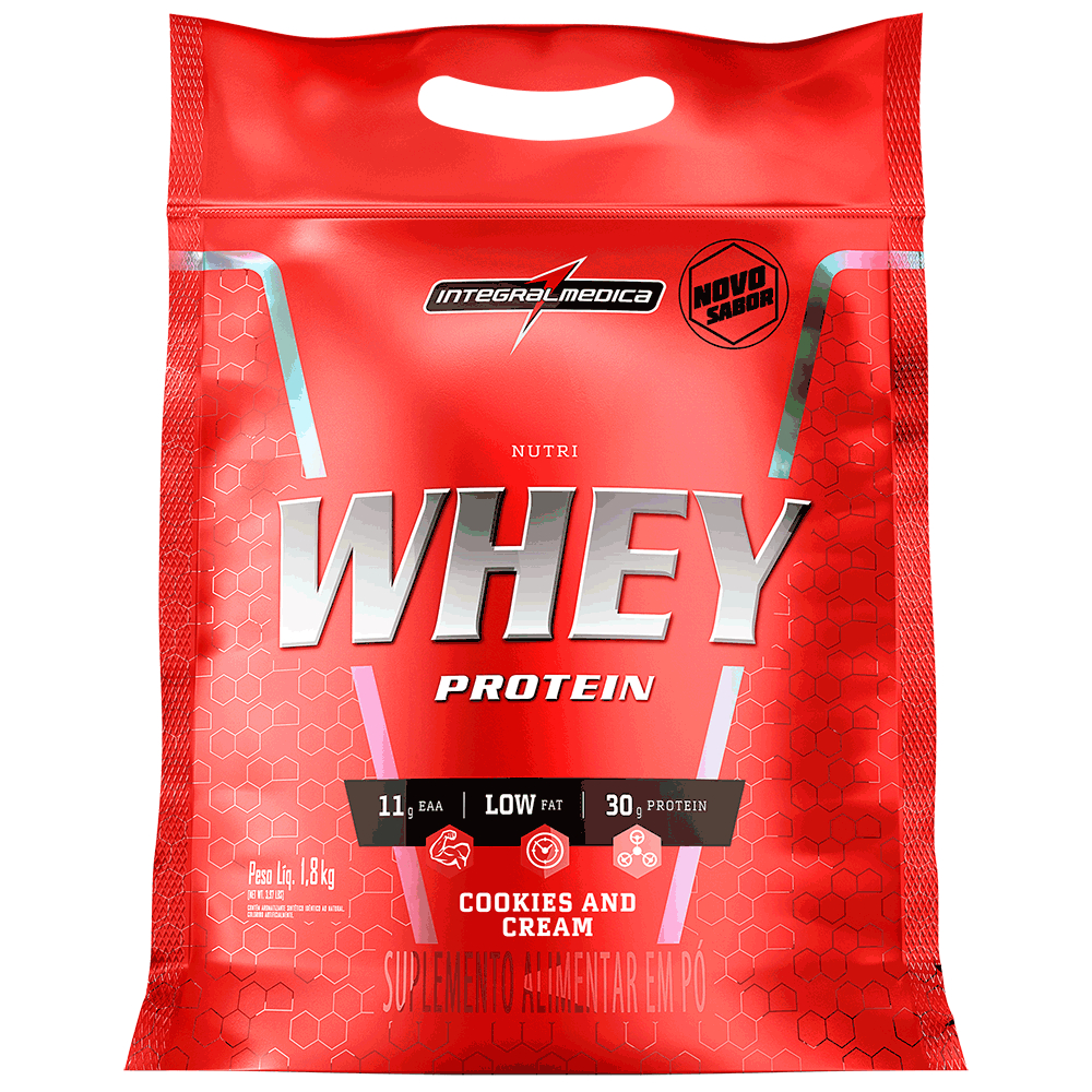 Whey Protein Nutri Whey 900g Refil - Integral Médica