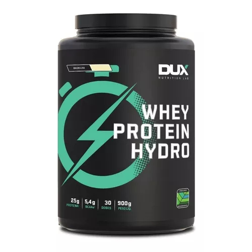 Whey Hidrolisado Sabor Baunilha Whey Protein Hydro 900g Dux Nutrition