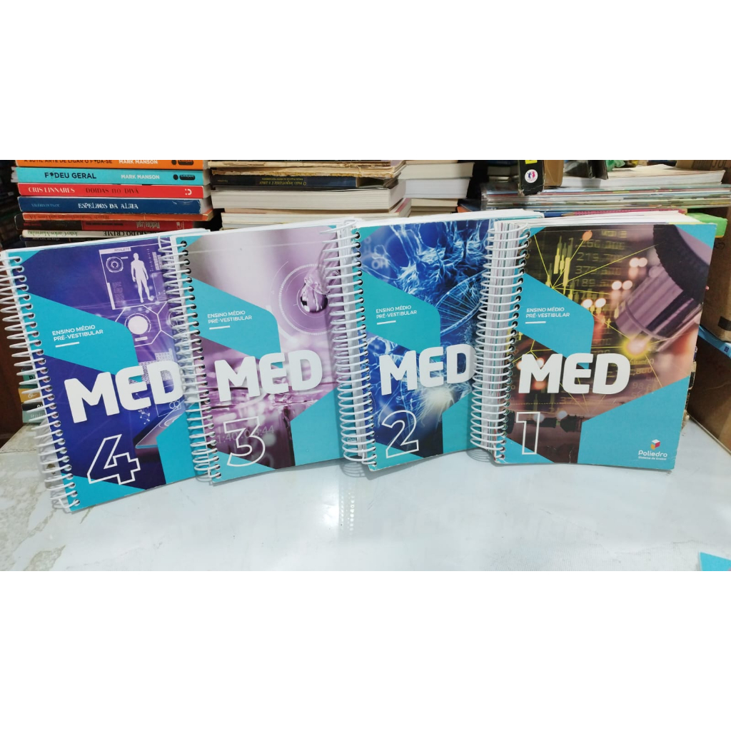 Livro / Apostila Poliedro - Medicina 2022 - Pre Vestibular | Shopee Brasil