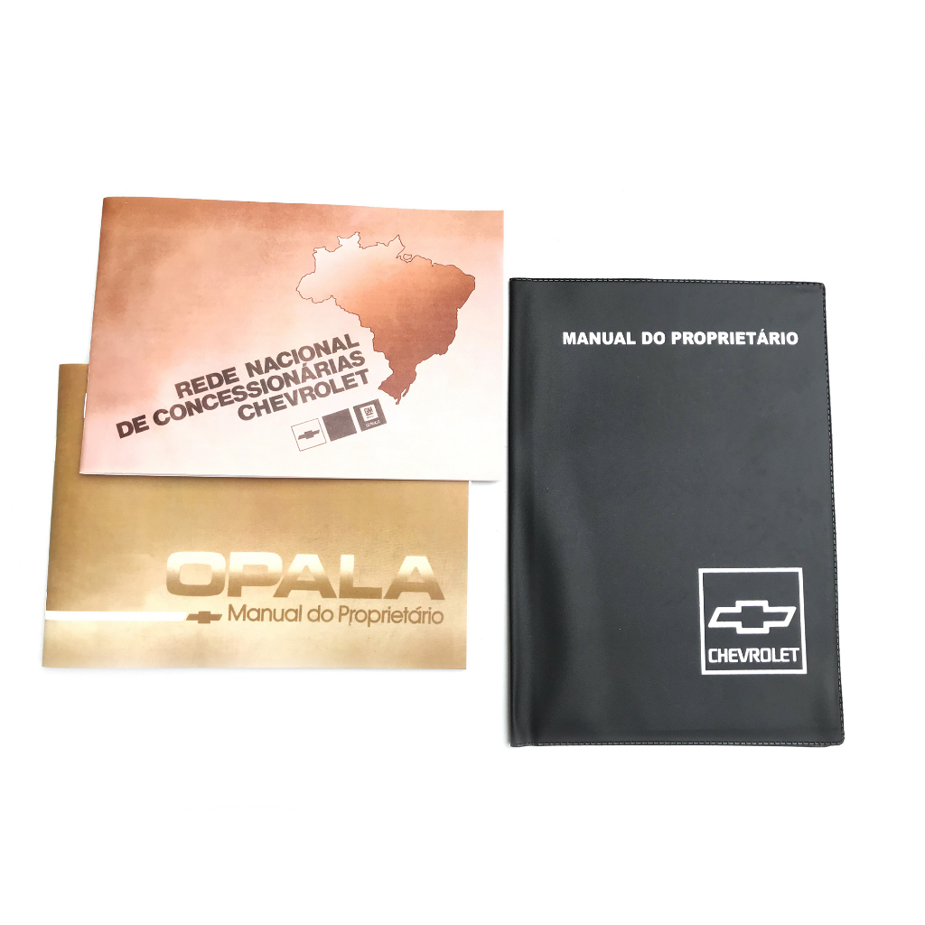 Manual Proprietário GM Opala Caravan 1985 1986 + Rede + Capa Gm