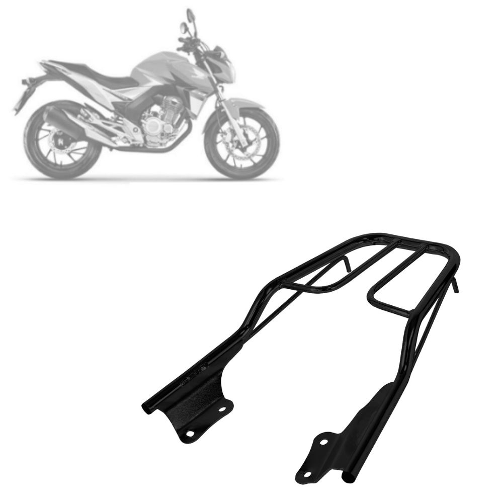 Protetor Twister 250 Stunt Cage Gaiola Slider Stunt Stunt Race Motor e  carenagem CB 250F Cb250F 2015 a 2022 - PRETO BRILHO