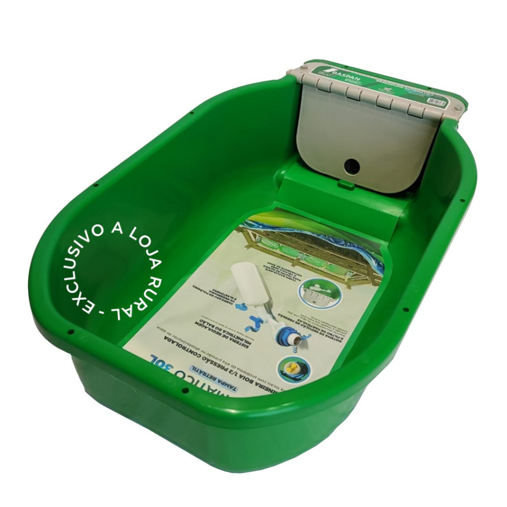 Bebedouro Automático Tampa Retrátil 30 Litros Para Cabras Cães Ovelhas Bois e Cavalos