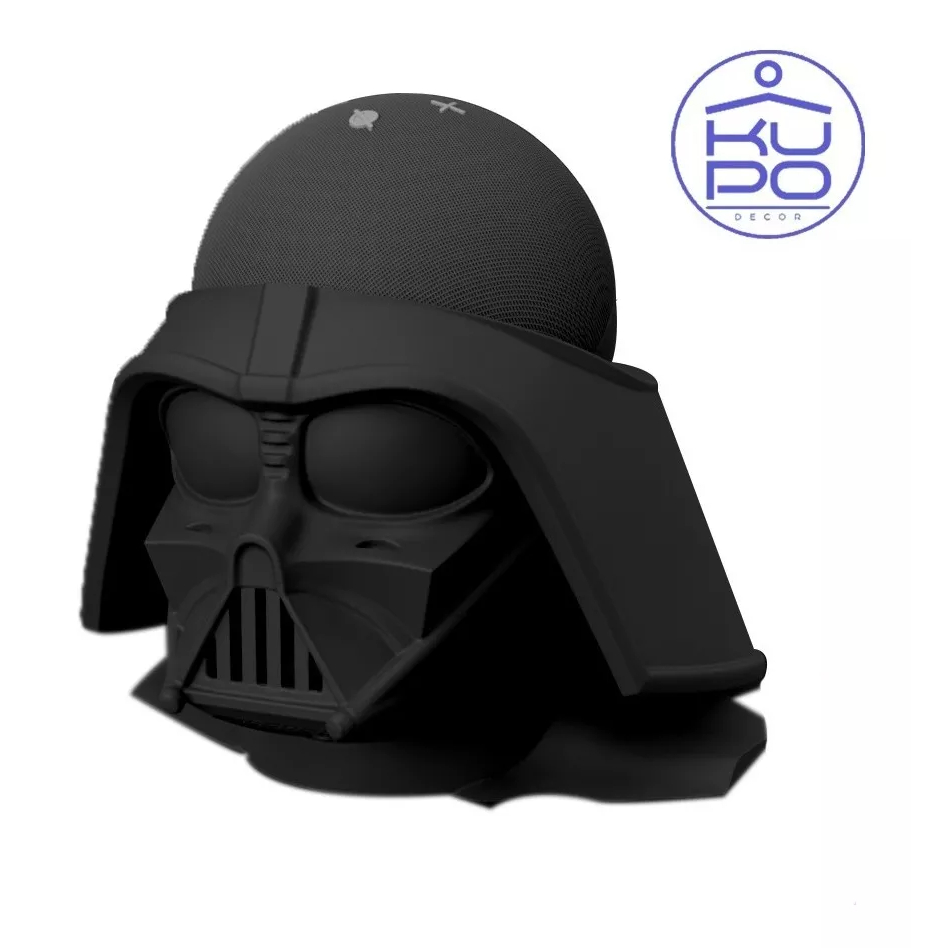 Suporte Para Alexa, Echo Dot 4 Ger Star Wars Darth Vader Shopee Brasil