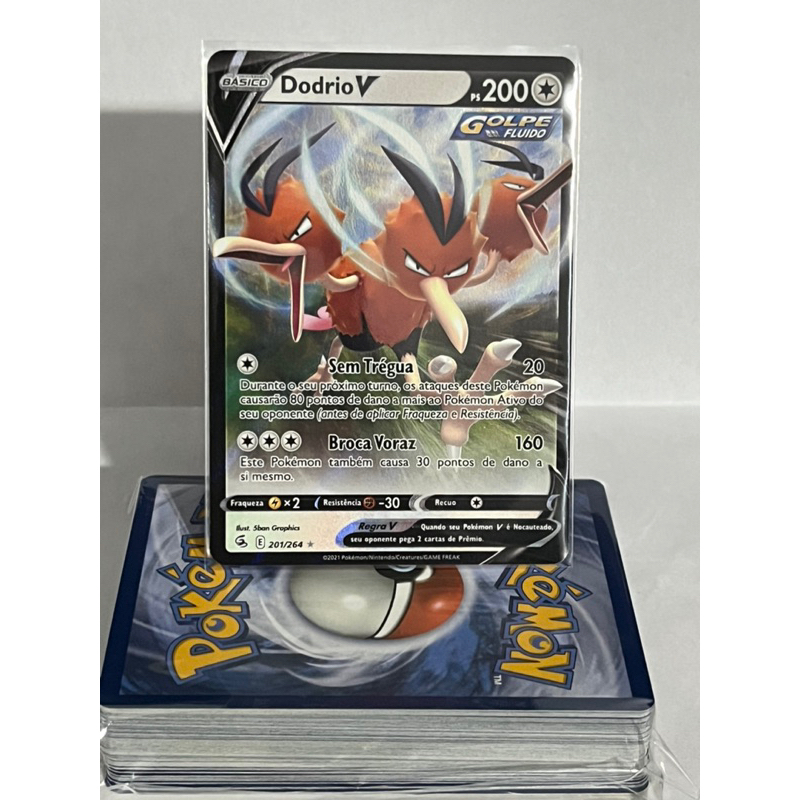 Deck Pokémon Tipo Normal c/ Pidgeot V Pronto para Jogar