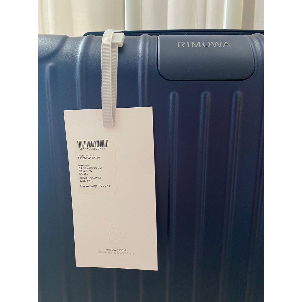 Mala Rimowa Essential Cabin Matte Blue Shopee Brasil