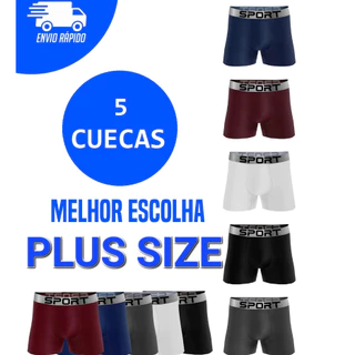 Cueca Boxer Plus Size