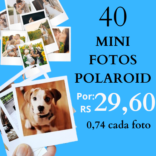 Foto Polaroid Personalizadas Com Unidades Shopee Brasil