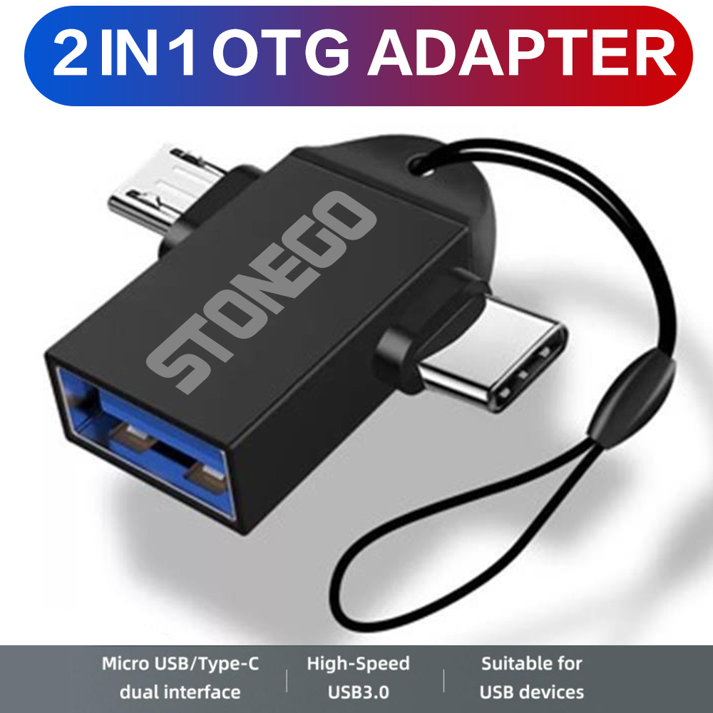 Adaptador OTG USB C a USB A 3.0 Aluminio