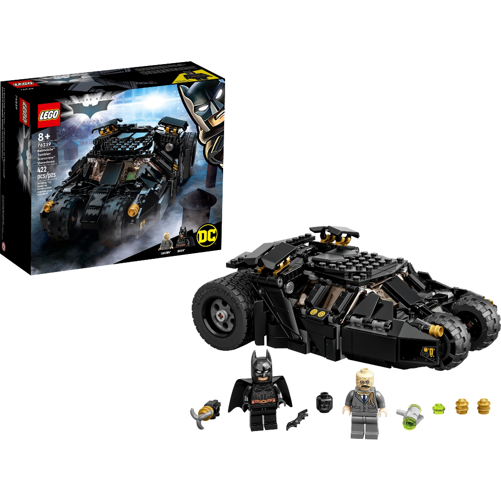 Perseguição de Batmovel Batman vs Coringa Lego Batman - Fátima Criança