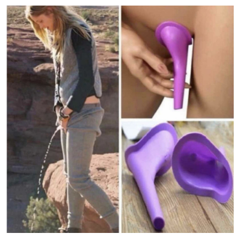 Funil Urina Urinol Feminino Para Mulher Fazer Xixi Em Pe