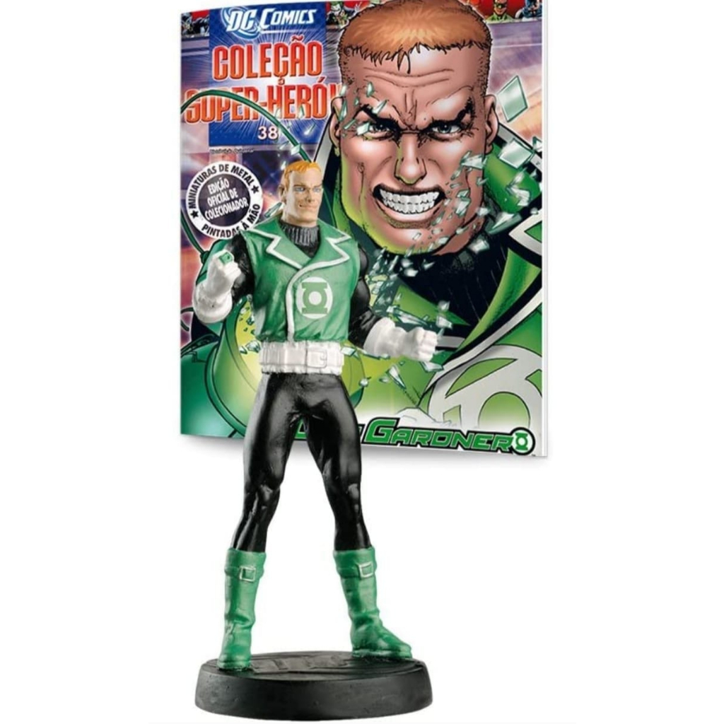 Revista com Miniatura Guy Gardner + Sinestro | Shopee Brasil