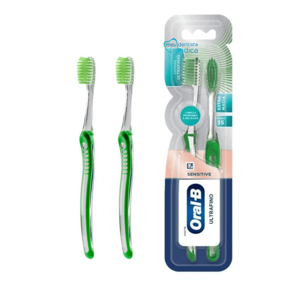 Escova Dental Pro-Saúde UltraFino | Oral-B | 2 unidades