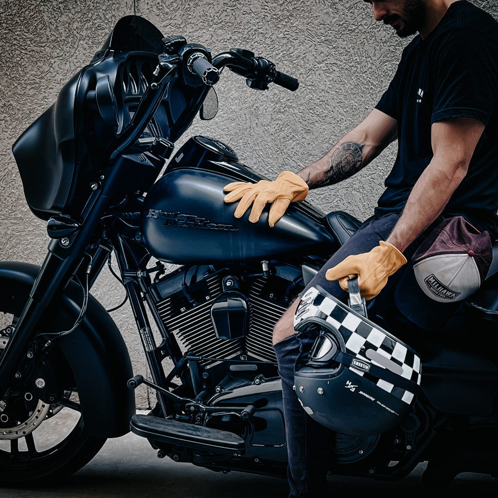 Par Luva Harley Davidson original couro legítimo - Motos