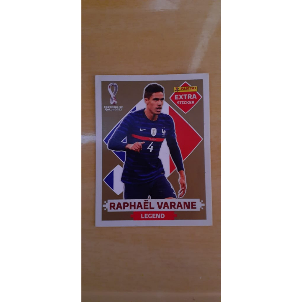 Figurinha Extra Raphael Varane Bronze
