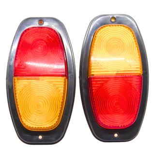 Par Lanterna Canoinha Para Carretinha Reboque em Oferta na Shopee