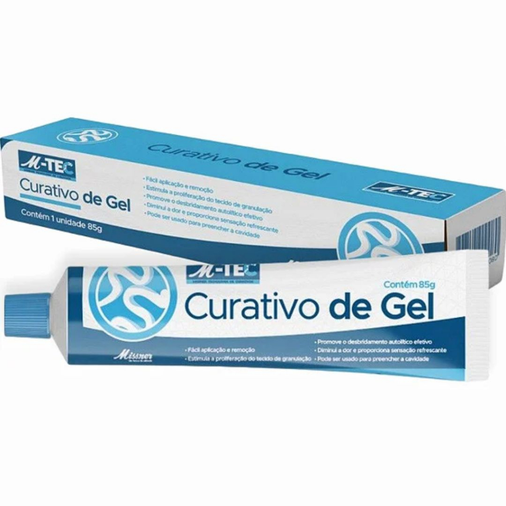 Pomada Gel Curativo Hidrogel Hidratação Tratamento De Feridas Exsudação ...