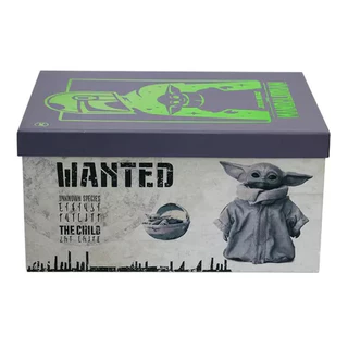 Caixa Arquivo Organizadora Starwars 32cm Resistente - Dac