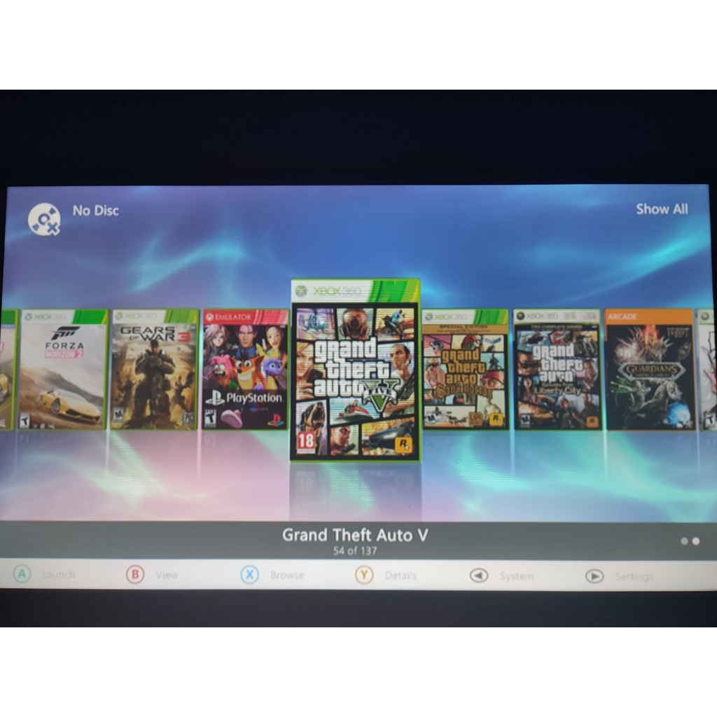 Xbox 360 Rgh Hd 500gb Lotado De Jogos Novinho - Escorrega o Preço