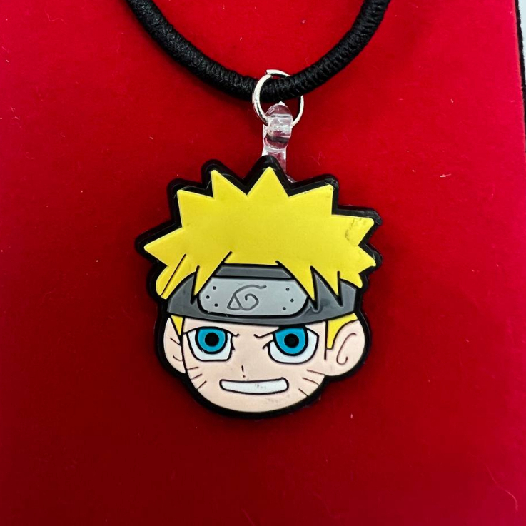 Colar Naruto Com Pingente Emborrachado | Shopee Brasil
