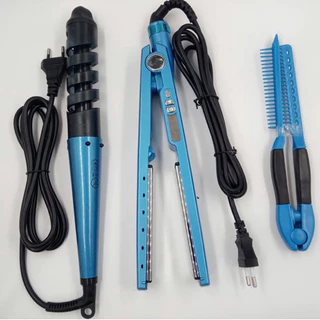 kit Chapinha Profissional Prancha Titânio 110V/220V barato